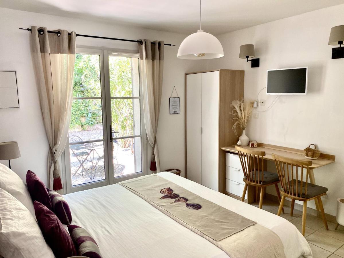 Villa Le Jardin De Lau Aubignan Zimmer foto