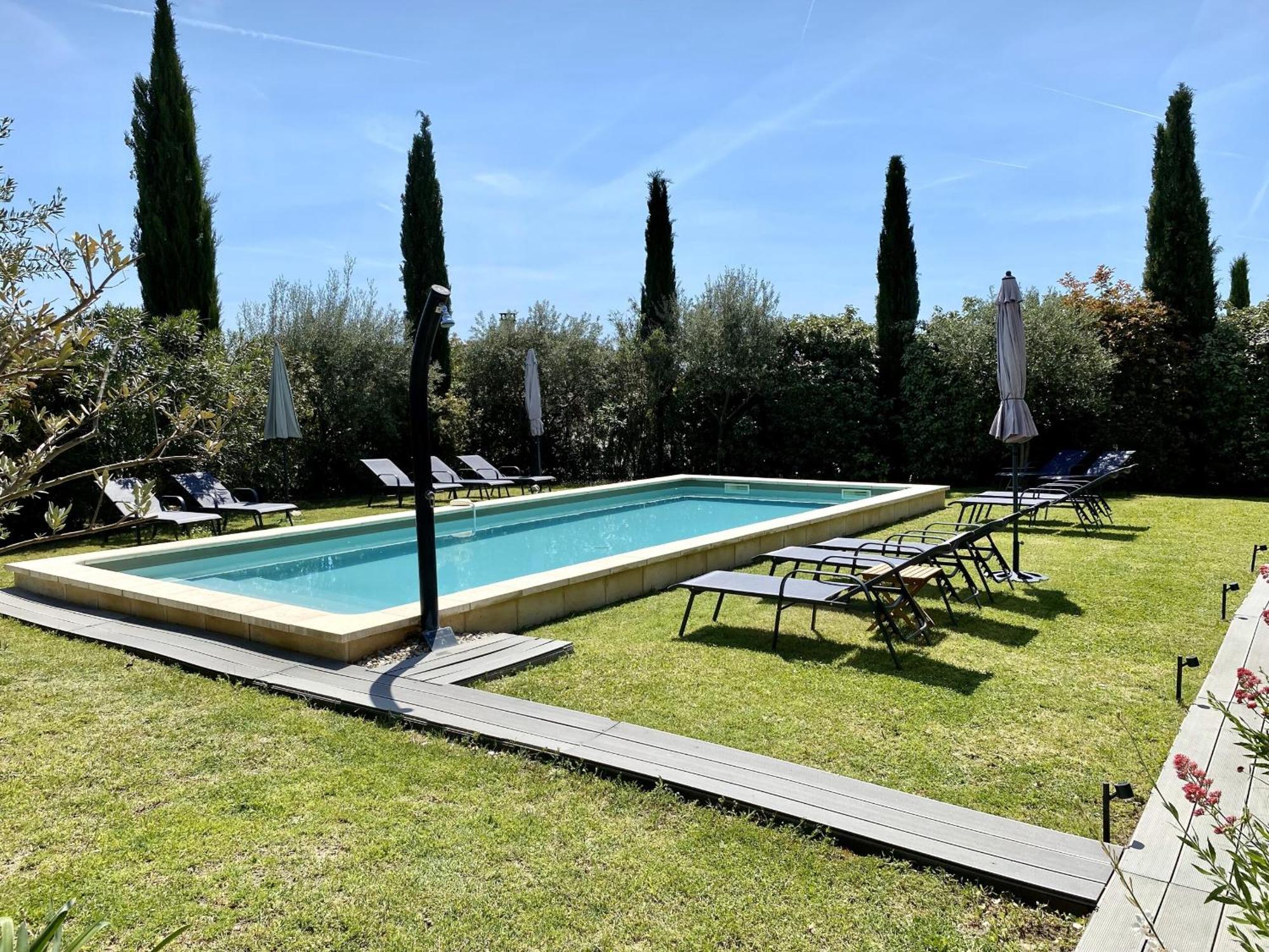 Villa Le Jardin De Lau Aubignan Zimmer foto